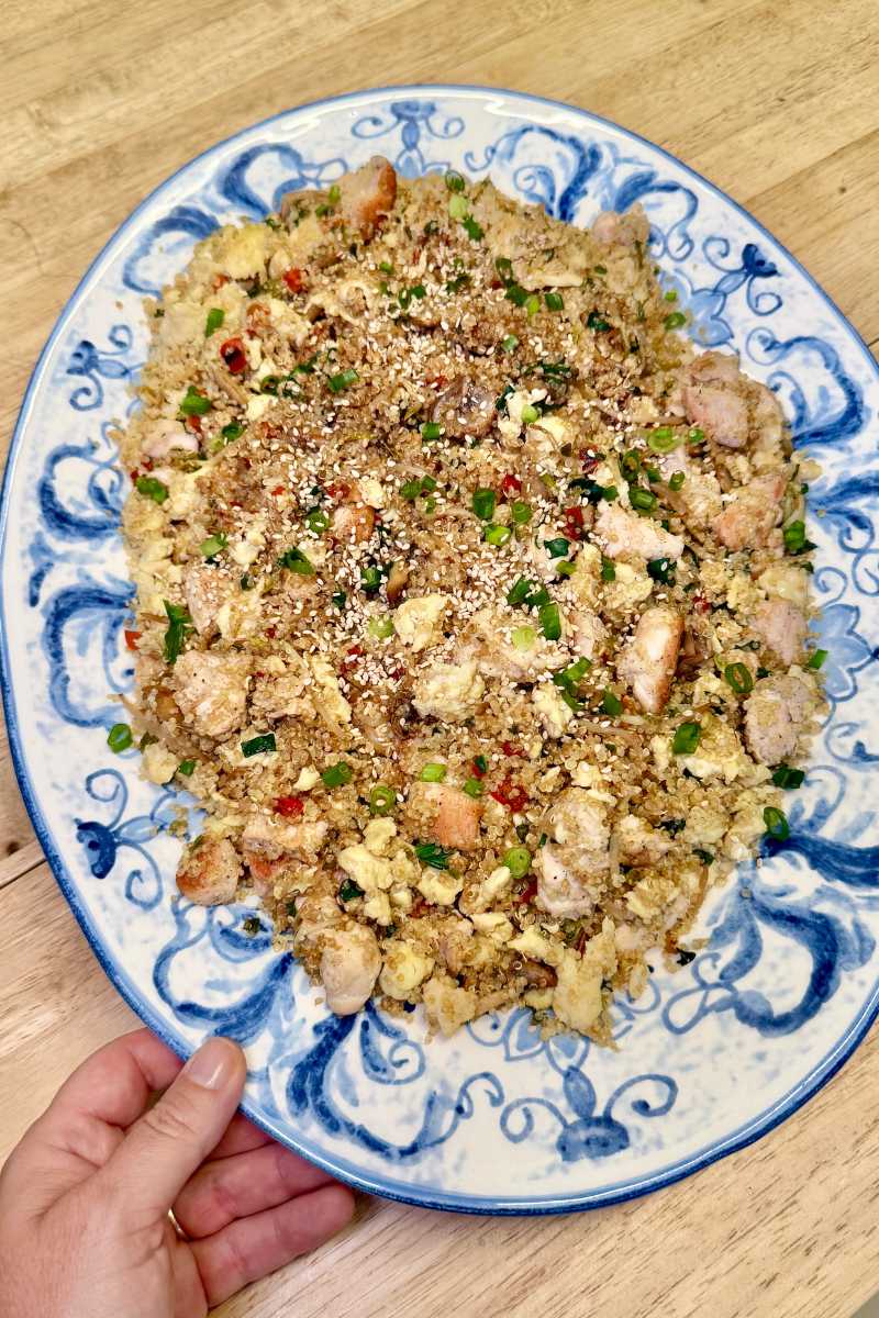 Receta Saludable: Chaufa de Quinua con Pollo y&nbsp;Verduras